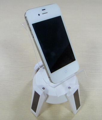 China solar rotation display mobile phone holder for sale