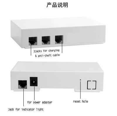 China 3-port security products for display mobile phone, tablet pc, ipad,camera, watch & laptop for sale