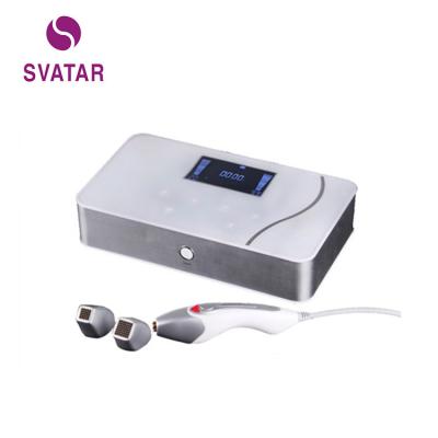 China Newest Home Lift Mini Microneedle RF Face Lift Salon Rejuvenation Skin Facial Therapy Skin Tightening Machine for sale