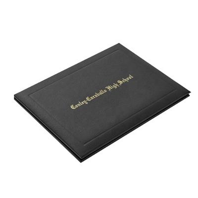 China Office Customized Diploma Holder Or Cover 8.5 x 11 Certificate Holder Paper for sale