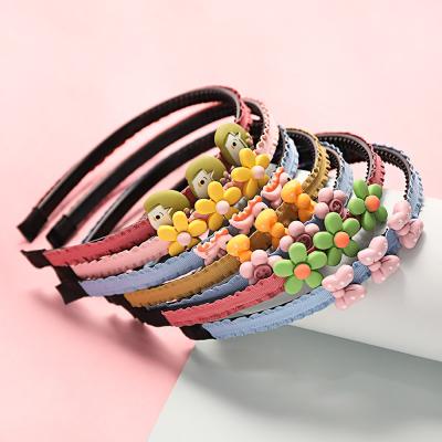 China NEW Design Cute Popular Cartoon Cute Little Girl April Little Girl Headband Hair Accessories For Kids for sale