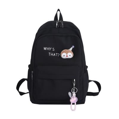 China Waterproof Fashionable Cute Girl Wind Laptop Travel High School College Student Backpack for sale