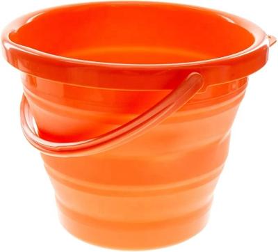 China 5L Silicone Collapsible Bath Feet Chinese Folding Bucket Soaking Buckets Applicable For Easter Folding Folding Day for sale