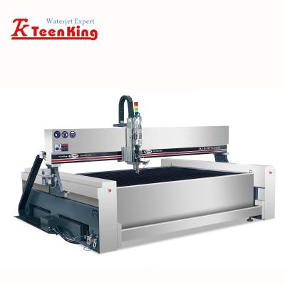 China Building material shops cnc cantilever type in 3 axis cutter OR 5 axis water jet waterjet for sale