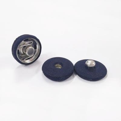 China Durable High Quality Canvas Cover Snap Fastener Double Buttons For Kids Coat / Sweaters for sale