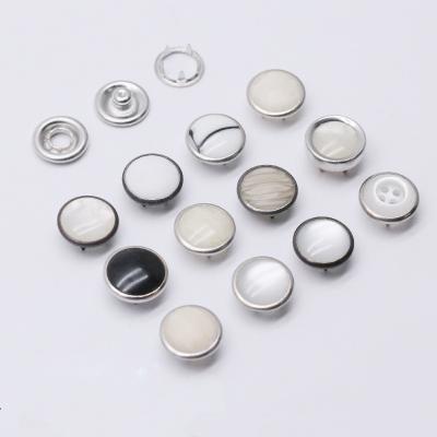 China 10mm+#222 Sustainable Customized Snap Bead Button For Baby Clothing Metal Snap Buttons Fast Delivery for sale