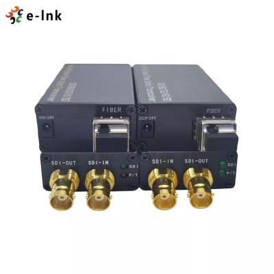 China Mini BIDI 12G SDI Fiber Optical Converter Forward Backward 12G SDI Video for sale