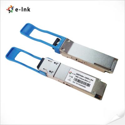 Cina Connettore a fibra ottica di LC del duplex di singolo modo del ricetrasmettitore del modulo 100G QSFP28 di 20KM in vendita