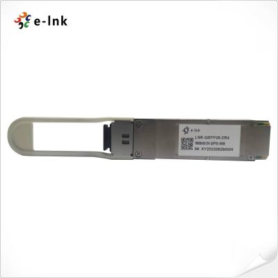 China 100GBASE-ZR4 vezel Optische Zendontvanger QSFP28 1295nm aan 1309nm 80KM Duplexlc Te koop