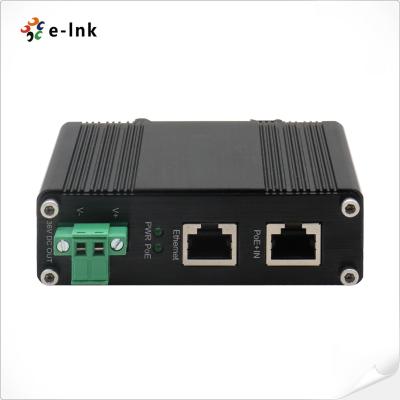 China Spitzenleistung 36VDC über Ethernet-Teiler 10 100 industrieller PoE Teiler 1000Mbps 802.3at zu verkaufen