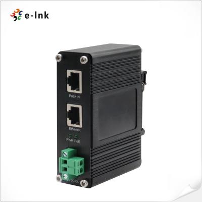 Cina potere 10 100 1000Mbps sopra la cassa di alluminio del separatore 12V 20W 802.3at di Ethernet in vendita