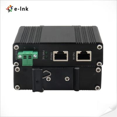 China Teiler 5V des Lärm-Schienen-Ethernet PoE-Teiler-industrieller Gigabit-802.3at 30W PoE zu verkaufen