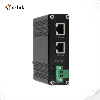 Cina 10 100 ferrovia di baccano dell'uscita del separatore 70W 36VDC di potere di Ethernet di 1000Mbps 802.3bt PoE in vendita