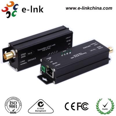 China Ethernet des Gigabit-EOC über koaxialem Konverter-Adapter mit POC POE für IP-Kamera zu verkaufen