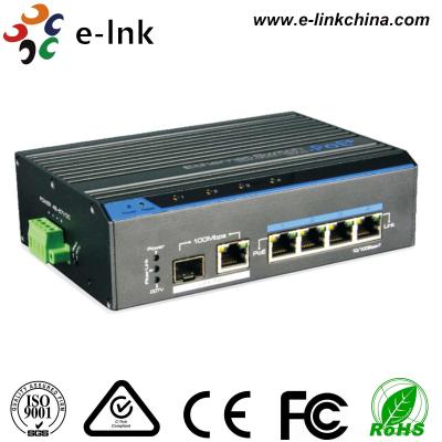 China De snelle Schakelaar van Ethernet PoE, Industriële Schakelaar 10/100M PoE 250M van Ethernet van de 4 Havens Multihaven Te koop