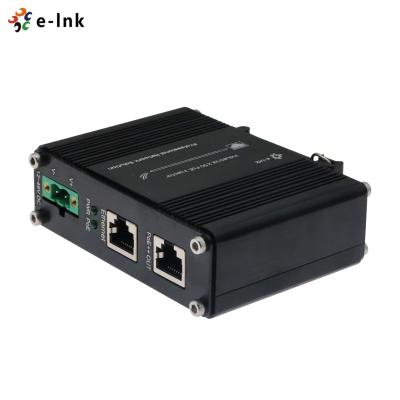 Китай 60 Вт PoE инжектор 2.5G 802.3at с выходом 48В постоянного тока Din Rail Industrial Power Ethernet Adapter продается