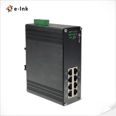 China Comutador Ethernet Industrial não gerenciado com portas 8×10/100BASE-T à venda