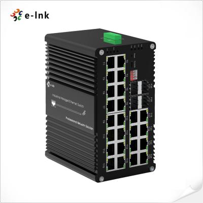 China Industrie L2+ 24-Port 10/100/1000T 802.3at PoE und 4-Port 1000X SFP verwalteter Ethernet-Switch zu verkaufen