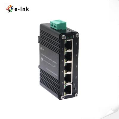 China Micro Industrial verwaltet 5-Port 10/100/1000BASE-T RJ45 Ethernet-Switch zu verkaufen