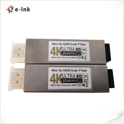 China Micro 4K HDMI Optical Transceiver with Double Power Supply en venta