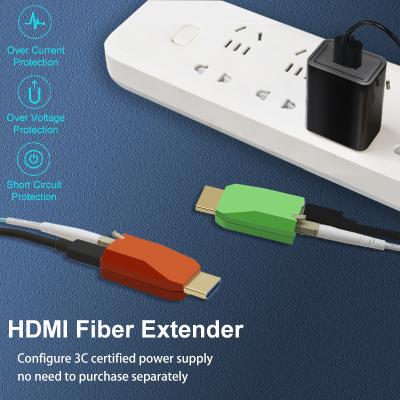 China Micro Pluggable 4K/30Hz HDMI over Single-Core Multimode Fiber Extender en venta