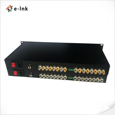 China 4-Channel Bidirectional 3G-SDI Fiber Converter for sale