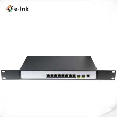 China L2+ 8-poort 10/100/1000T 802.3at PoE plus 2-poort 100/1000X SFP Managed Switch Te koop