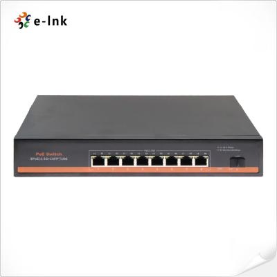 China 8x2.5Gbps PoE-poorten + 1 x10G SFP+ Fiber Port PoE-switch Te koop