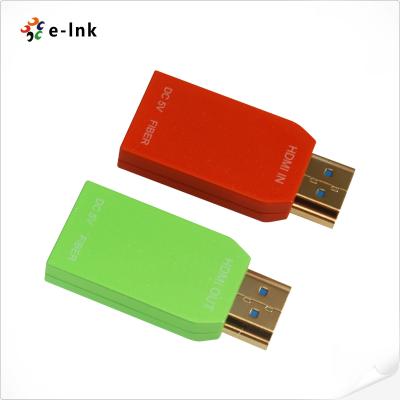 China Mini 4K/60Hz HDMI2.0 over Single-Core Multimode Glasvezel Extender Te koop