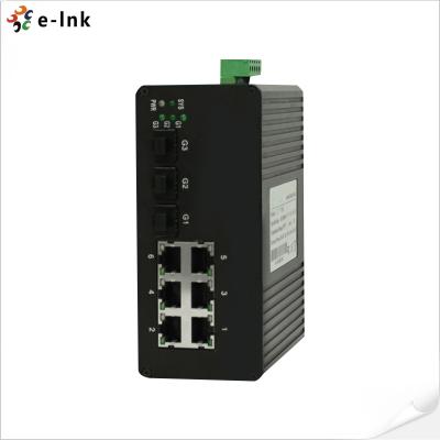 China 6 Portos Gerenciados Industrial Ethernet Switch com 3 portas 1000Base-X SFP portas e 6 10/100Base-T (((X) portas à venda