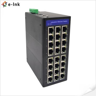 China Managed Industrial 24-port 10/100/1000T Ethernet Switch for sale