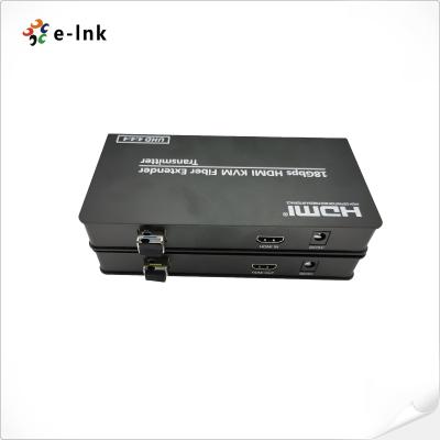 China 4K HDMI 2.0 KVM USB sobre Extensor de Fibra Ótica à venda