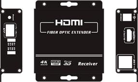 China 1080P HDMI KVM Glasvezel Extender Te koop