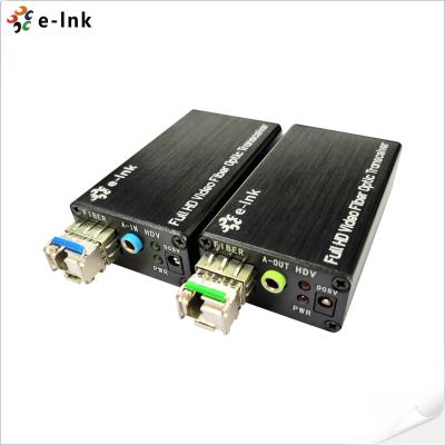 Chine Exténseur à fibre optique DVI mini-type avec stéréo externe à vendre