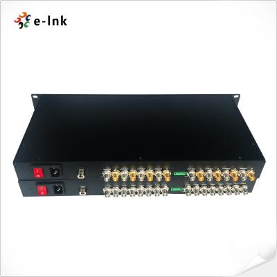 Chine 1U SD/HD/3G-SDI à huit canaux monté sur un rack sur le prolongateur non comprimé CWDM à fibre unique à vendre