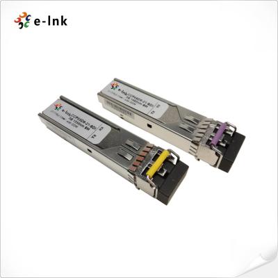 China 3G-SDI CWDM 1270 ~ 1610 nm 40 km digitaler Video-SFP optischer Transceiver (MSA) zu verkaufen