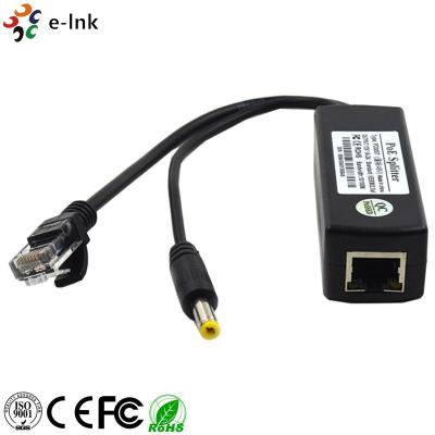 Chine diviseur passif de POE de boîtier en plastique 12v du diviseur 10/100M d'Ethernet de 30W 1.25A Poe à vendre