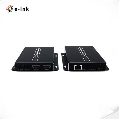 中国 KVMの繊維光学HdmiのエクステンダーTCP IP CAT5E/6ケーブル1080P 60Hz 販売のため