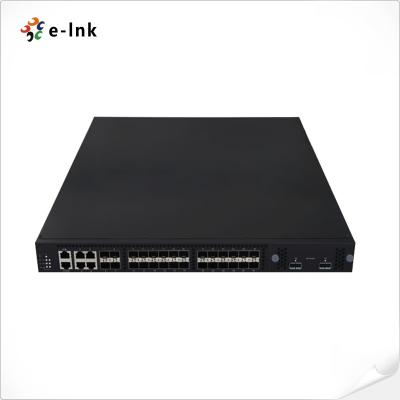 中国 層3の管理されたネットワーク スイッチ24の港10G SFP 2左舷40G QSFPの繊維光学スイッチ 販売のため