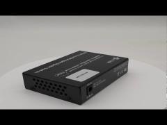 Gigabit POE Powered Media Converter 10 / 100 / 1000Mbps Smart Cloud Management