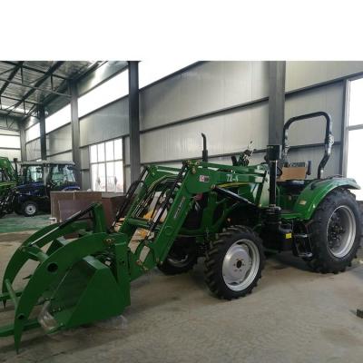 China Farms Huaxia Front Log Grab Tractor Agricultural Machinery 70hp Model for sale