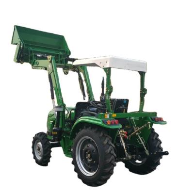 China Farms hot sale and high quality 50HP, 60HP, 70HP, 80HP 4x4 farm tractors with front end loaders for sale