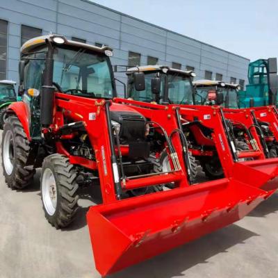 China Tractor Installed Loader Tractor Carry Front End Loader Backhoe Farmland Digging Works for sale