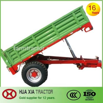 China 1.5 ton agricultural machinery farm trailer semi trailer for garden tractor for sale