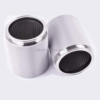 China Sintered Hotels 5 Layer 304 / 316L Stainless Steel Wire Mesh Candle Filter Element for sale