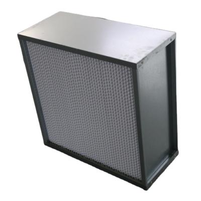 China Custom Size Metal Frame Air Ventilation Filter 99.995% H14 HEPA Filter for Hotels Ventilation Home Use Treatment Air Filter for sale