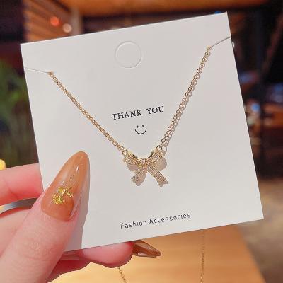 China Cute Fashion Rosette Necklace Women Personality Temperament Clavicle Chain Sense Of Luxury Pendant Jewelry for sale