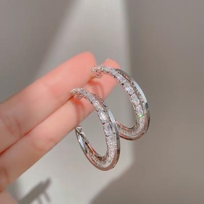 China Fashion circle earrings punk women 2022 year new trend unique earrings simple exquisite earring personality for sale