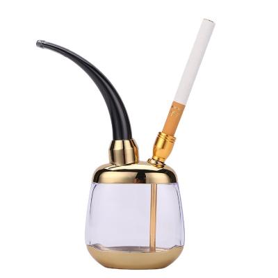 China Zobo daily smoking water pipe with filter cigarette holder can be health smoking smoked plastic set maker for sale