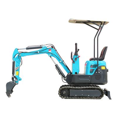 China Hotels Hydraulic Crawler Mini Excavator Digging Machine Chinese Digger Small 1 Ton Mini Excavator For Sale for sale